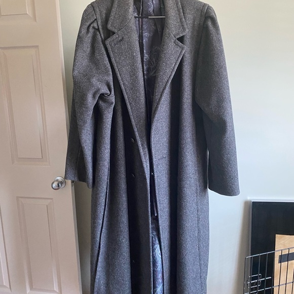 Jofeld size M/L  Gray wool blend long coat - Picture 4 of 4